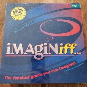 Buffalo Games Imaginiff Board Game 2006 3-8 Players 10+ New Sealed Family